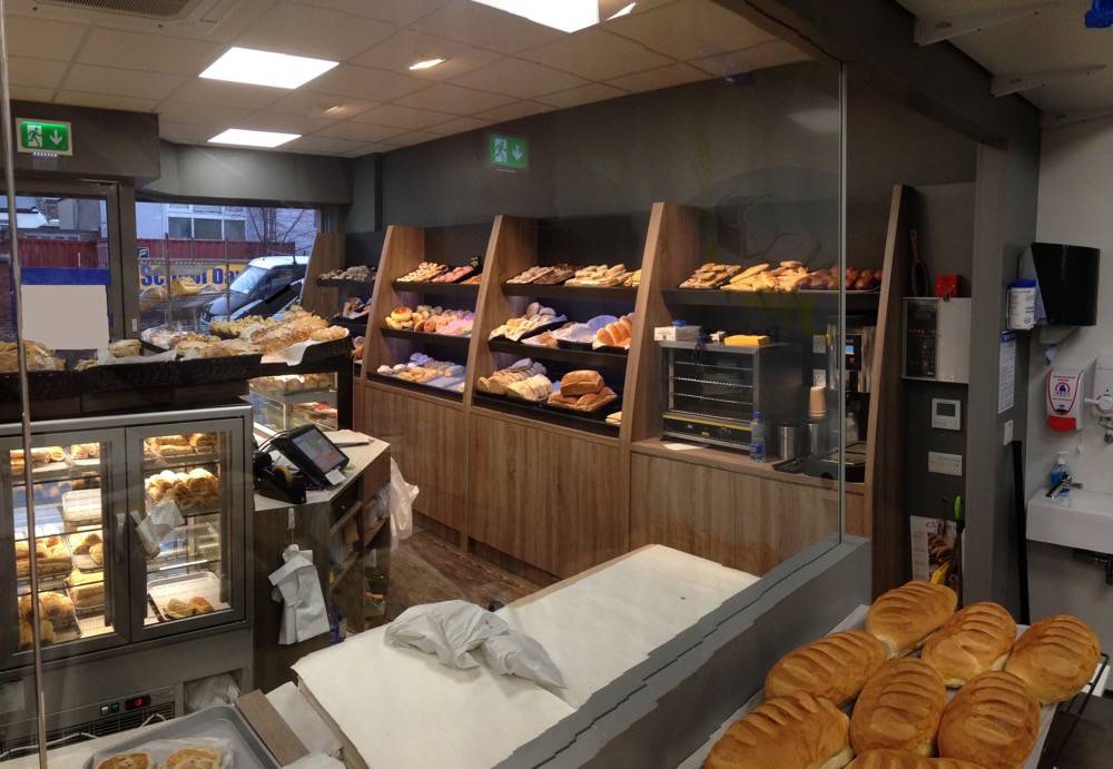 Shopfitters Bangor Knead Bakery Interior Design and Fit Out Project
