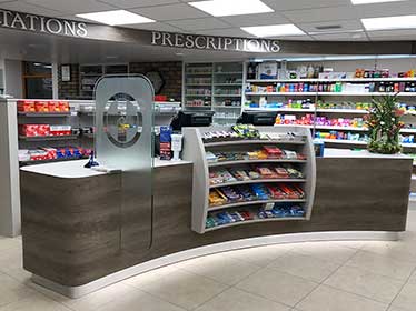 Pharmacy shopfitting northern ireland