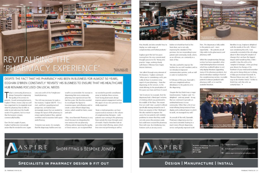 pharmacy design and build